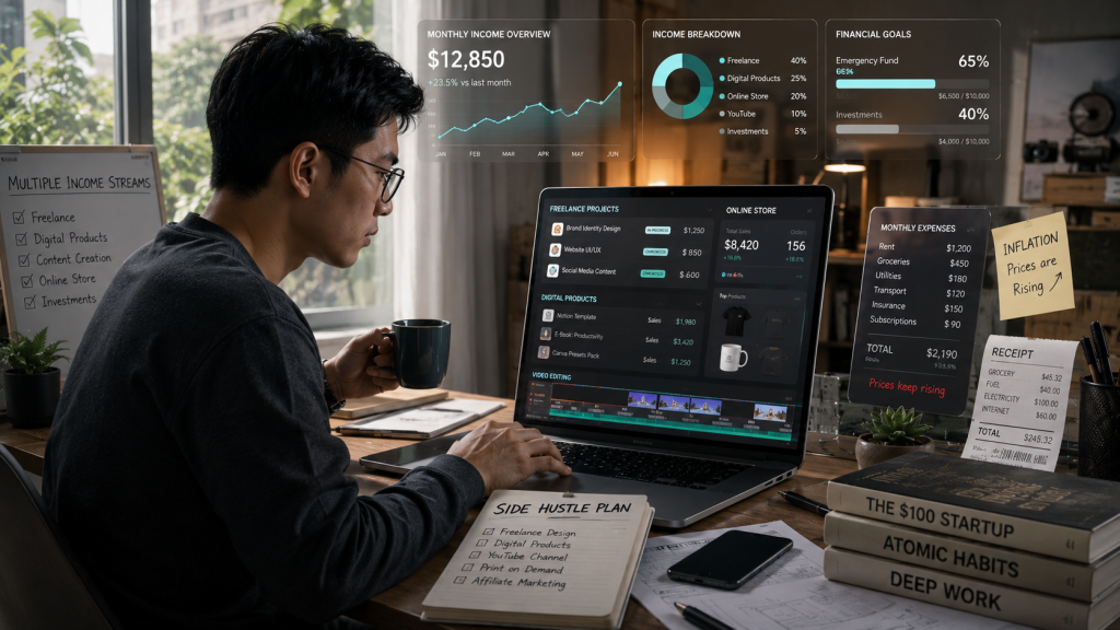 5 Side Hustle 2026 Tercepat Hasilkan Uang di Tengah Ketidakpastian Ekonomi