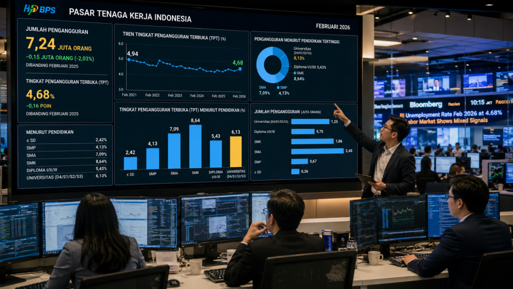 Ijazah S1 Ternyata Bukan Jaminan Kerja: Membedah Data 7,24 Juta Pengangguran Indonesia
