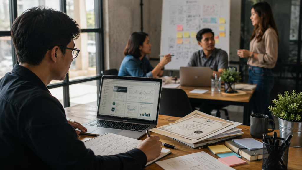 Cara membangun soft skill dan portofolio untuk pencari kerja