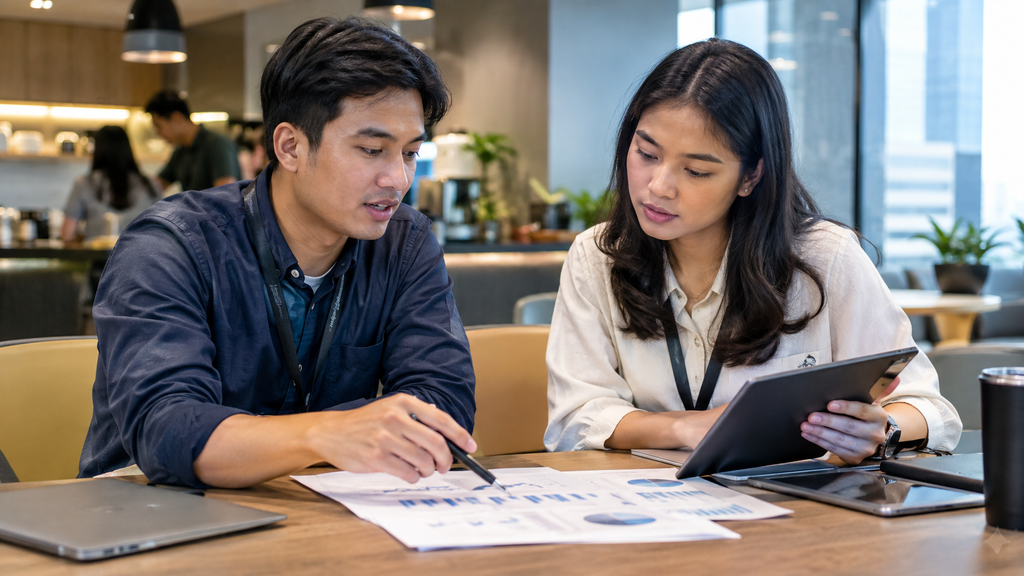 Diskusi analis SDM dan pekerja muda membahas data survei ketenagakerjaan career minimalism.